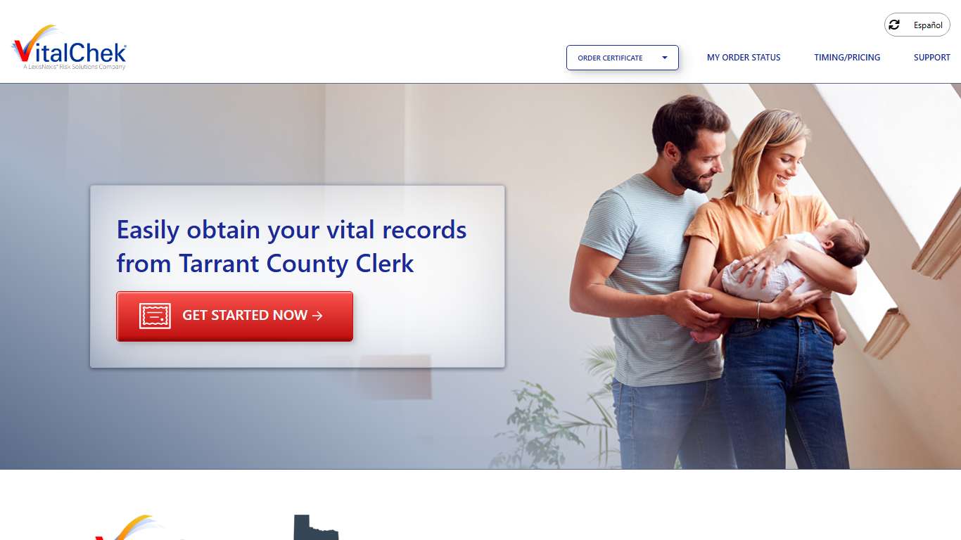 Tarrant County Clerk (TX) | Order Certificates - VitalChek