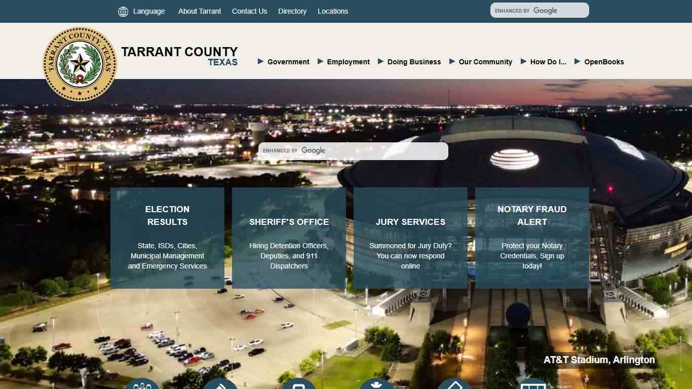 Tarrant County - Home